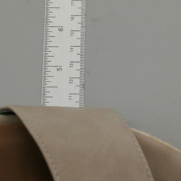 Maurices Womens Sandal Farah Gray Espadrille Stretch Ankle Strap Wedge Heel 11 - Picture 6 of 10